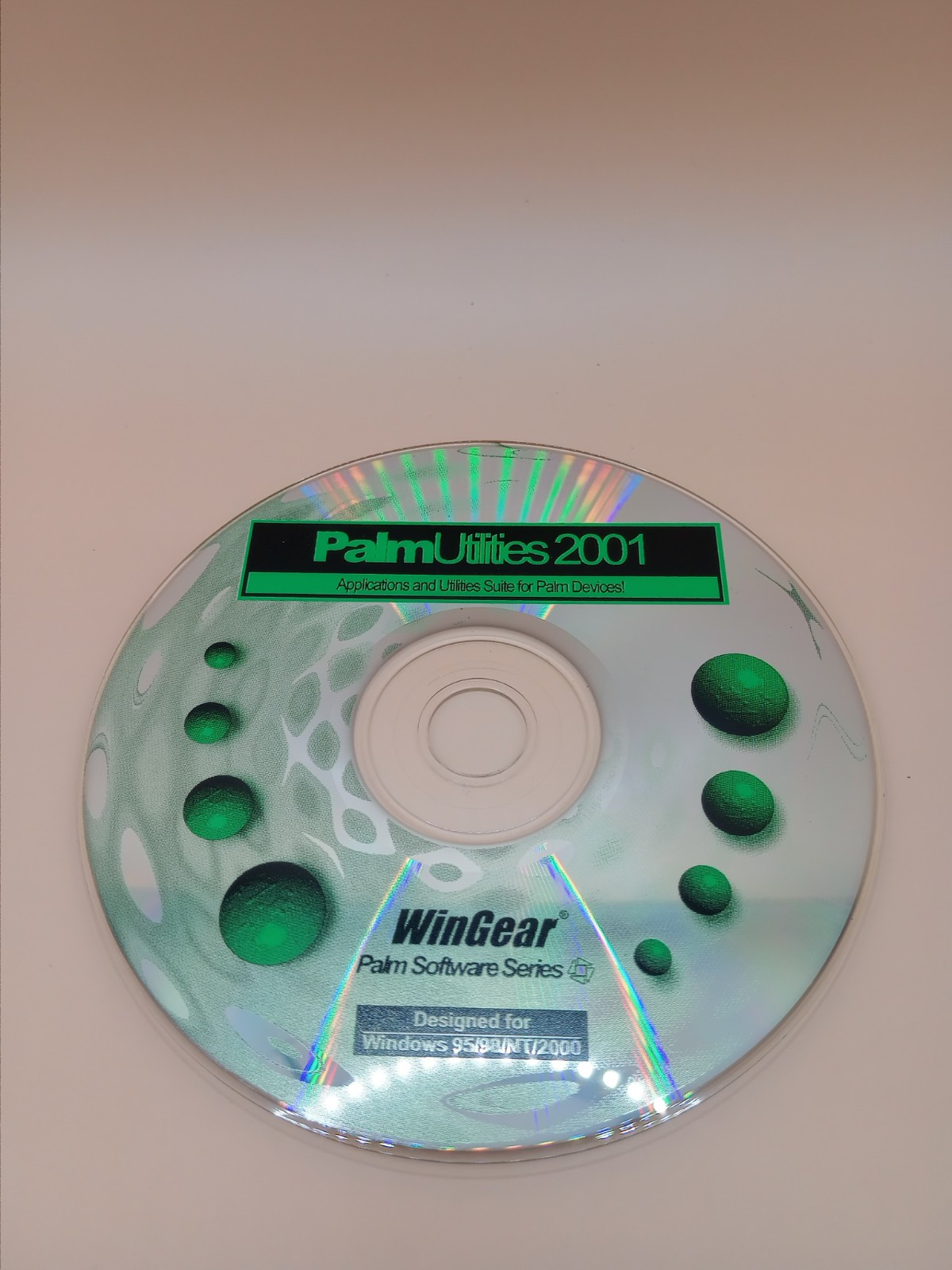 Wingear Palm Utilities 2001 Vntg Install Disc Only