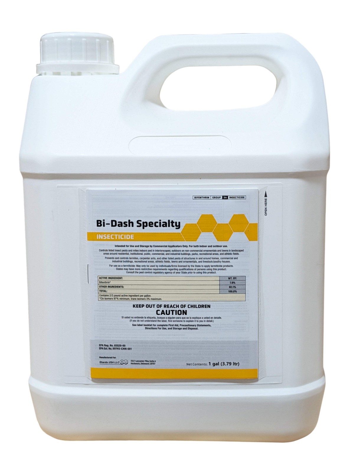 Bi-Dash Specialty Insecticide 1 gallon | Replaces Talstar P Bifen IT Talak 7.9%