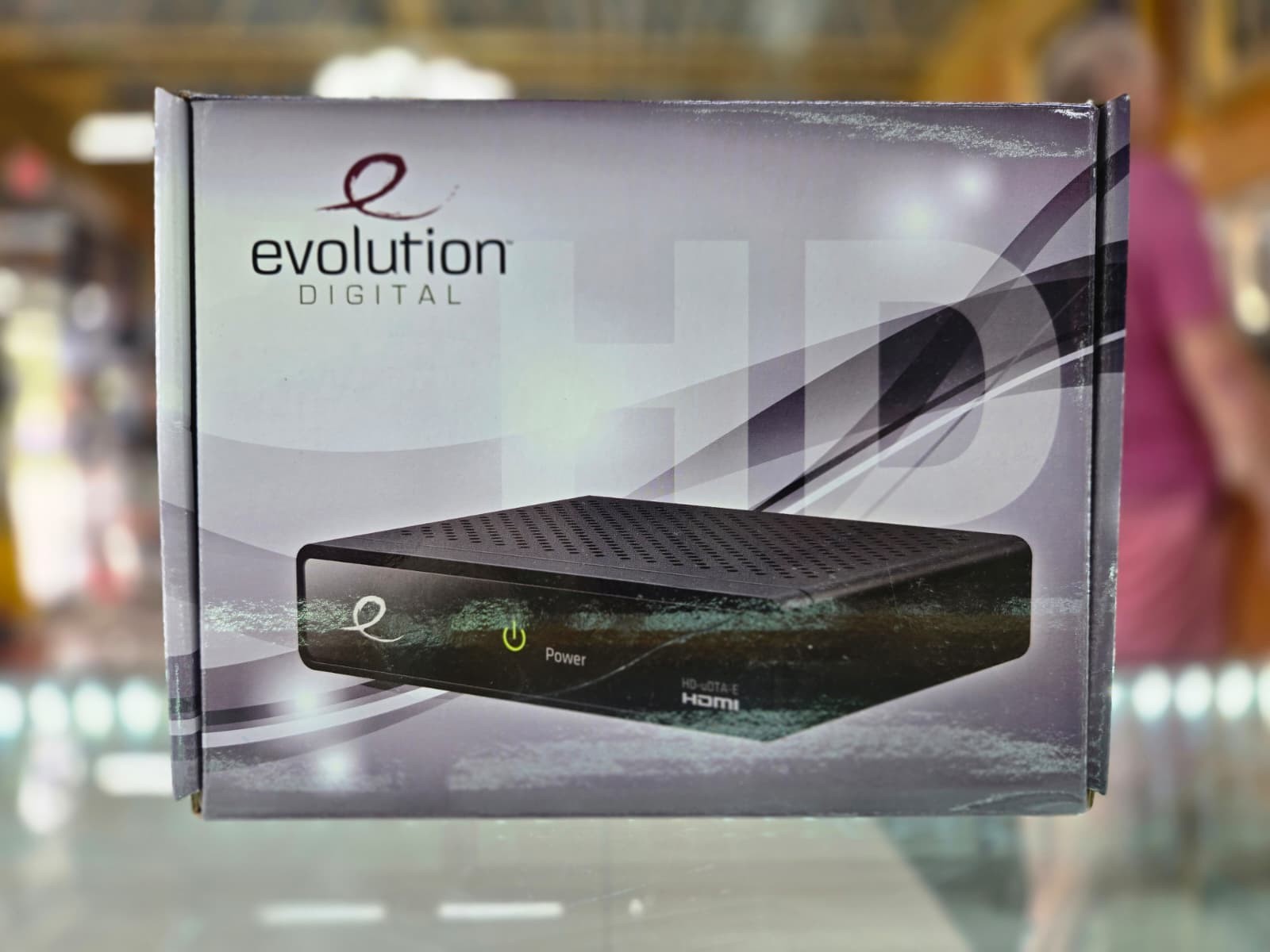 Evolution Digital HD Set Top Box DMS2004UHD With AC Adapter Remote HDMI Cable