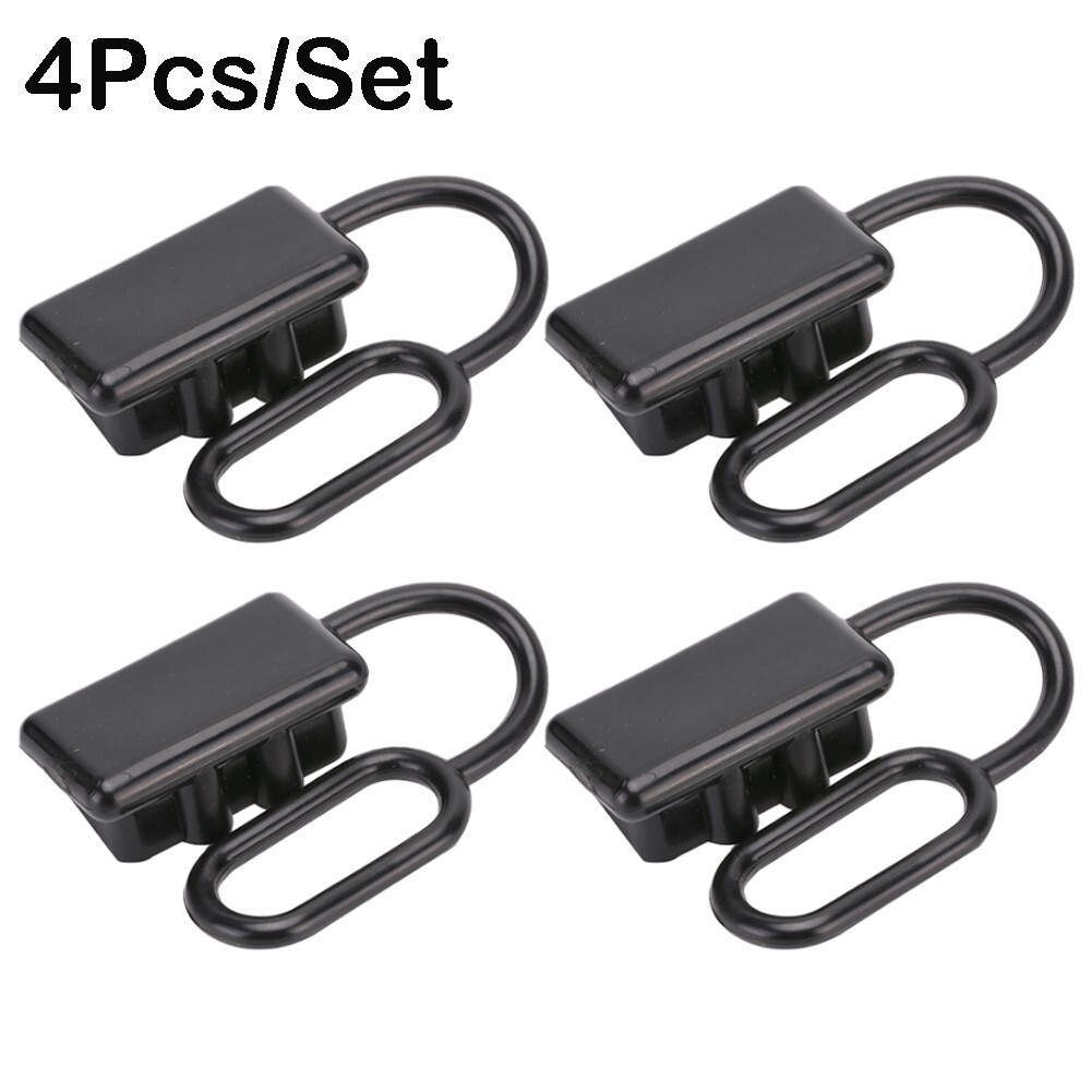 4Pcs/Set Dust Cap For Anderson-Plug Cover/Connectors 50Amp Battery Connector Kit