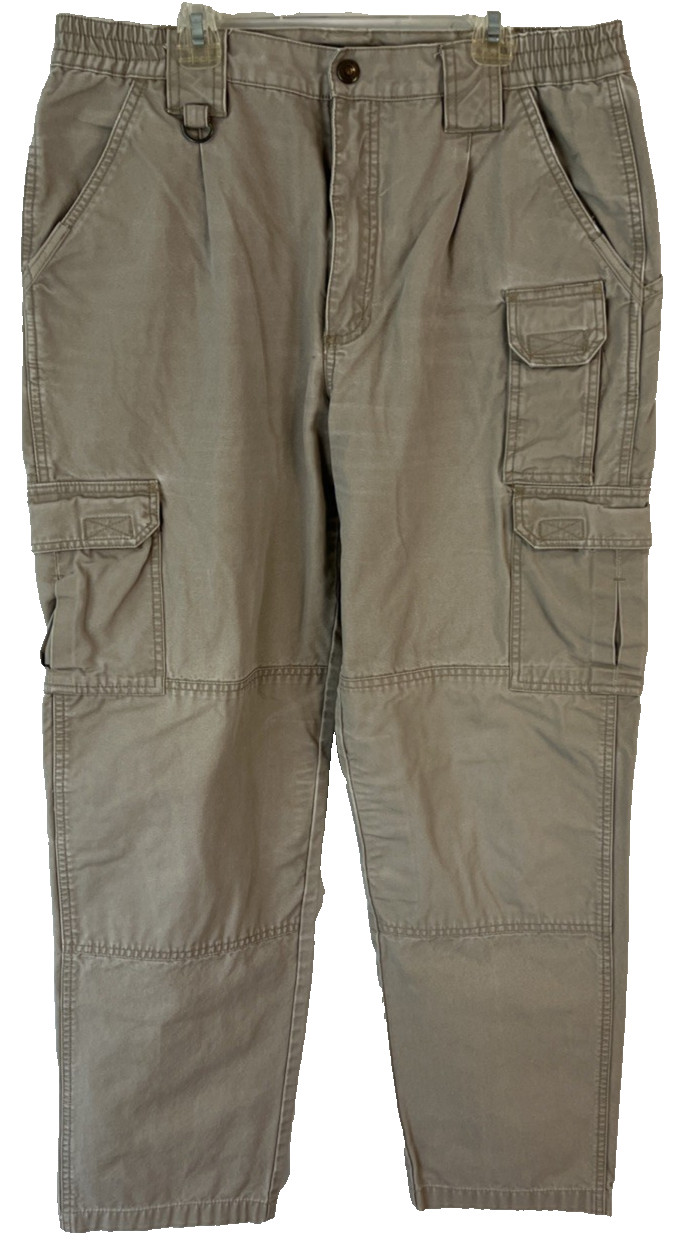 5.11 Tactical Series Cargo Pants Womens Sz 14 Beige Style 64355U Pockets J898