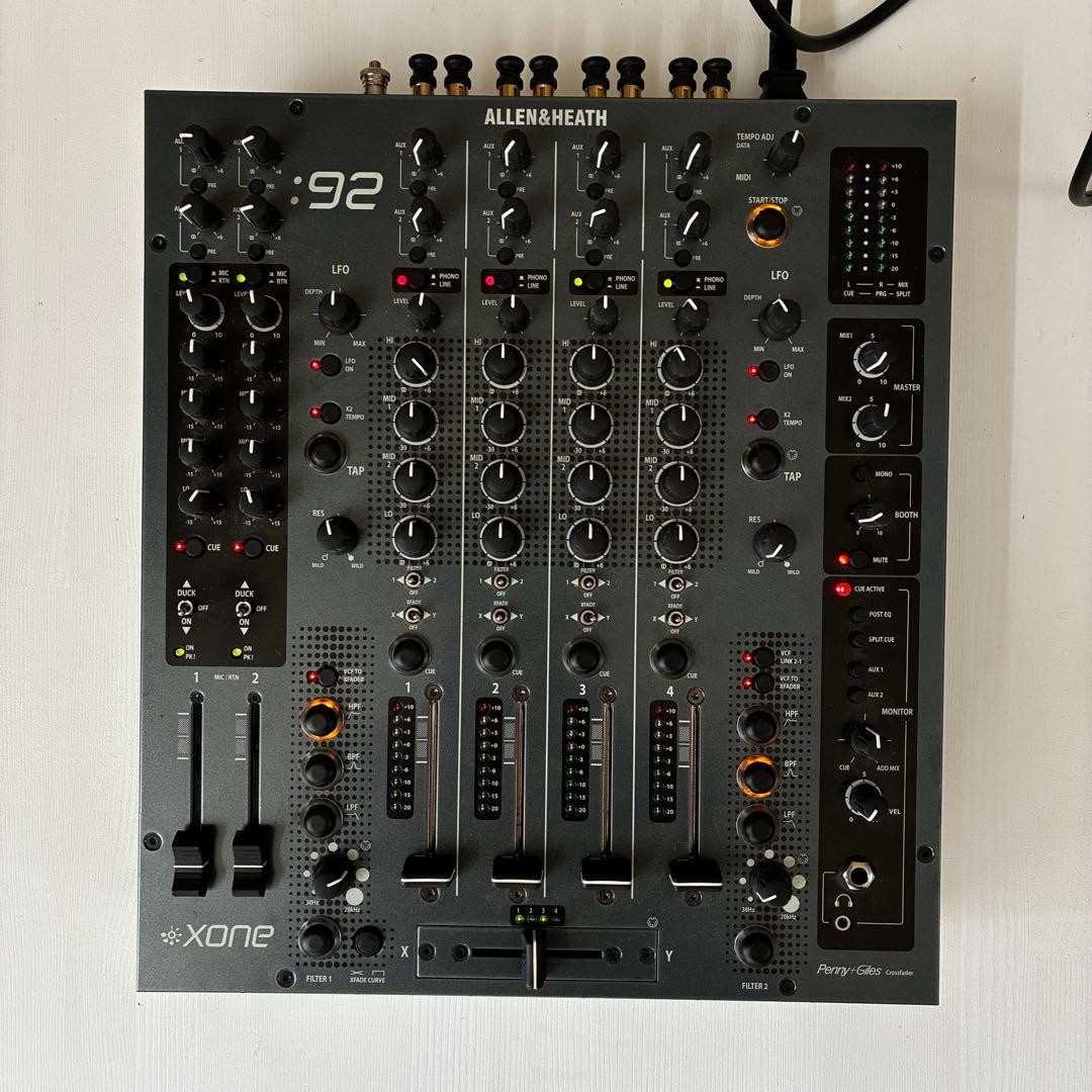 Allen & Heath Xone:92 DJ Mixer Tested Working From Japan