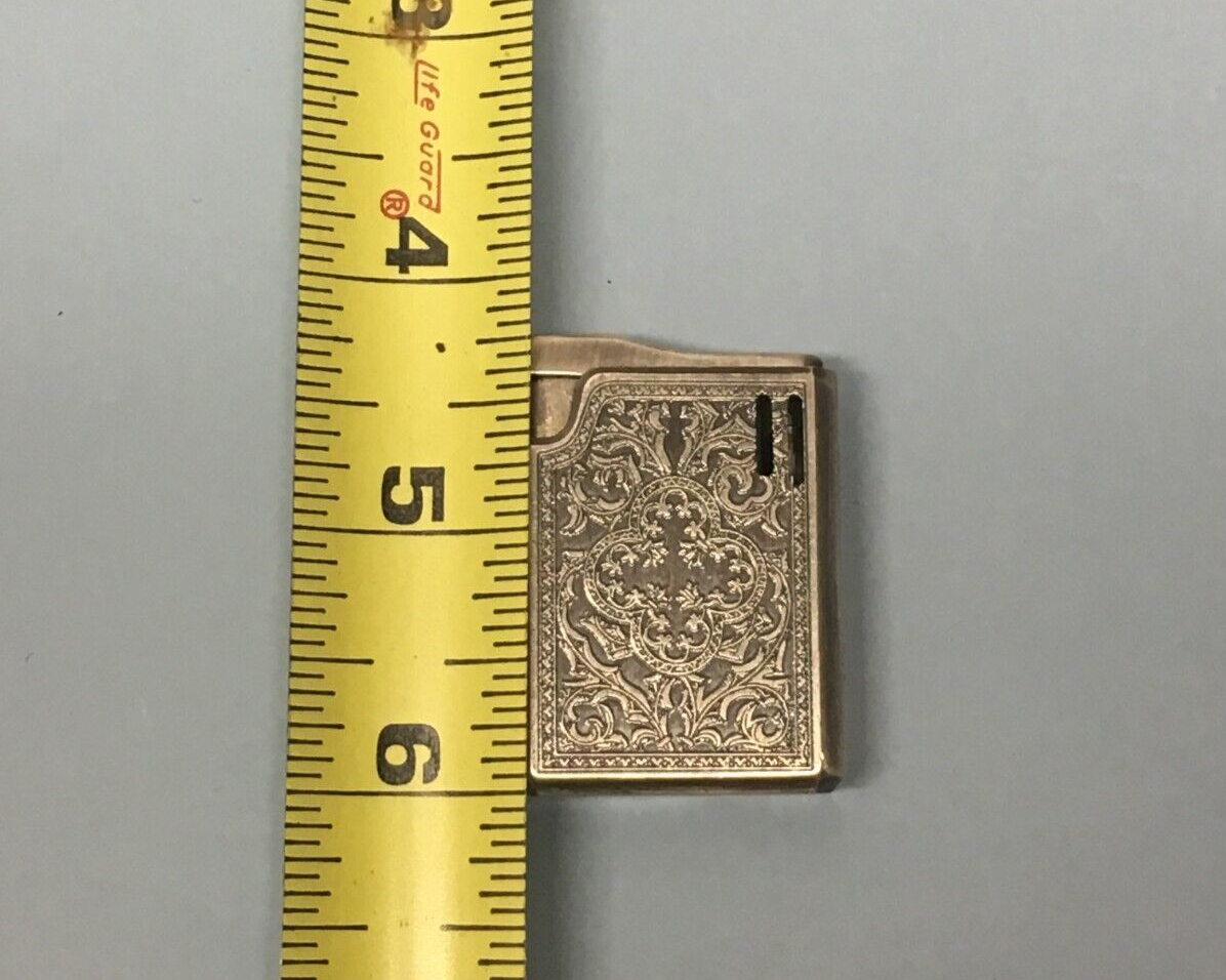 COLLIBRI LIGHTER MADE IN JAPAN ETCHED SCROLL DESIGN
