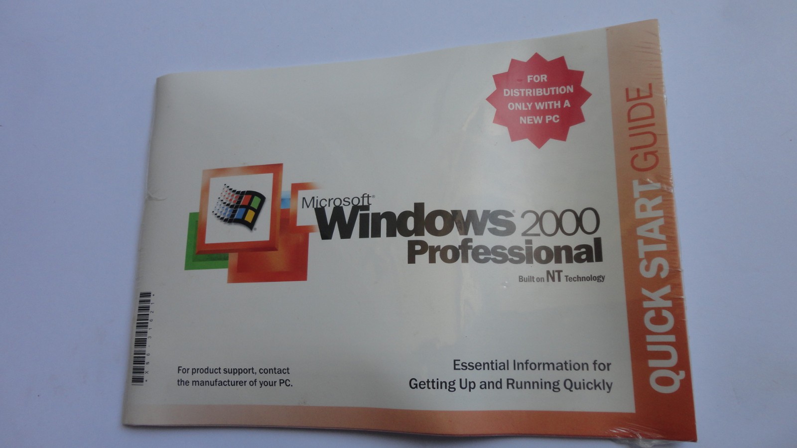 Microsoft Windows 2000 Professional W2K SP2  Sealed CD X06-31621 Brand New
