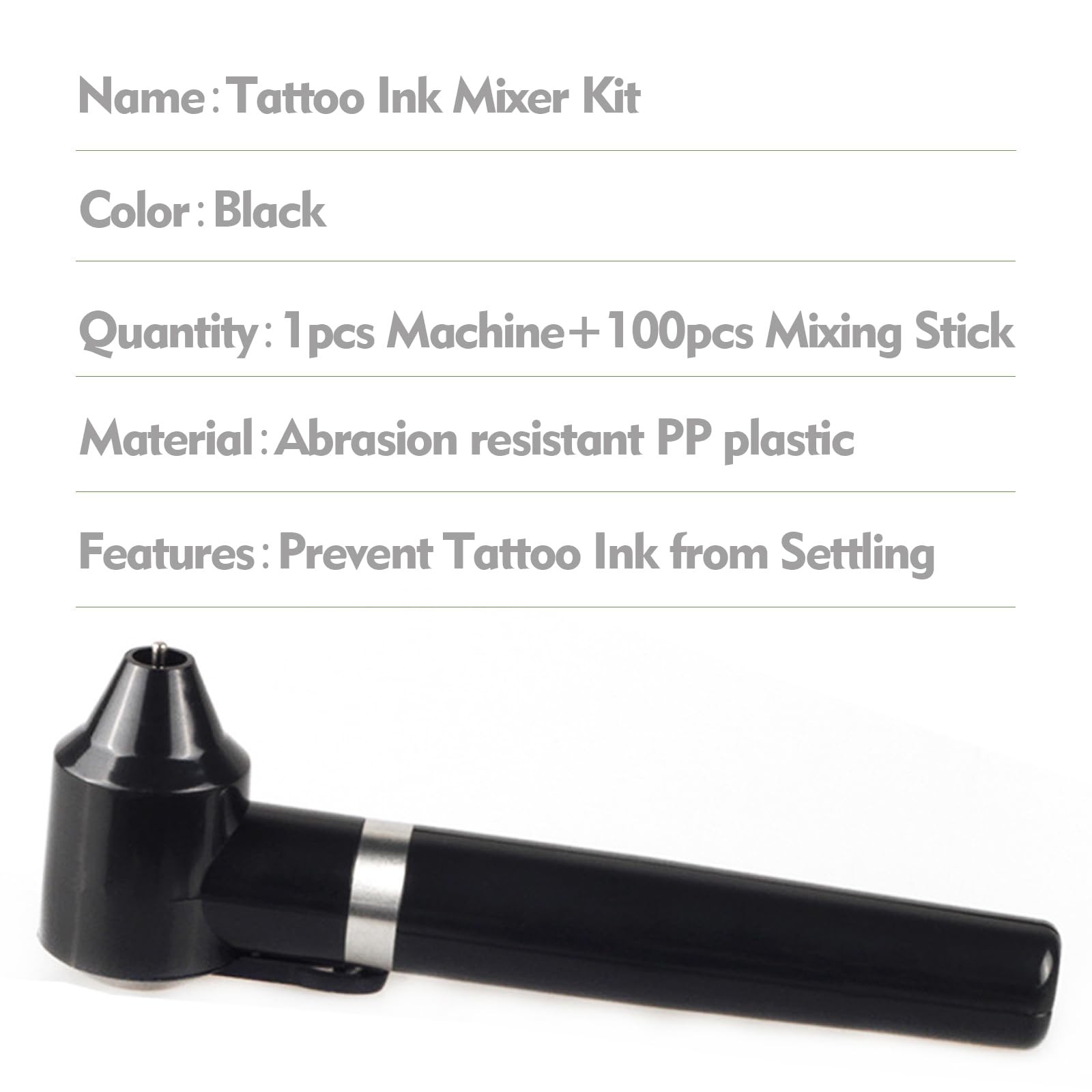 Rayyl Tattoo Ink Mixer Kit - Include 101pcs