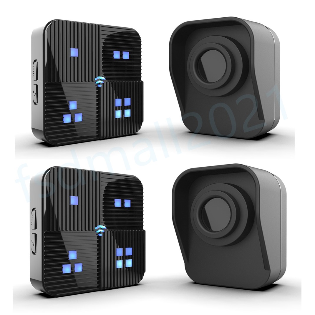 Wireless Driveway Alarm Doorbell Motion Sensor Detector Home Security Plug In