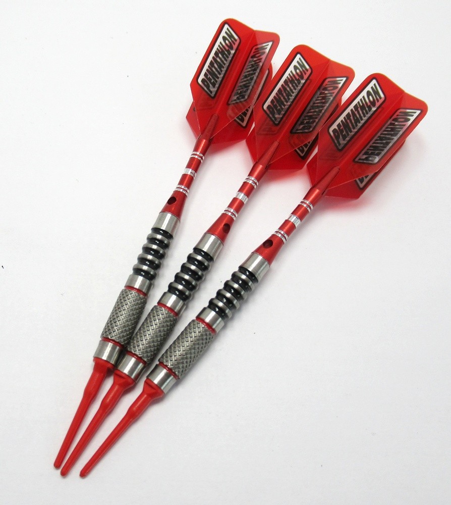 Ruthless DV2 18g Soft Tip Darts 80% Tungsten + Bonus MACH III Darts Tracking