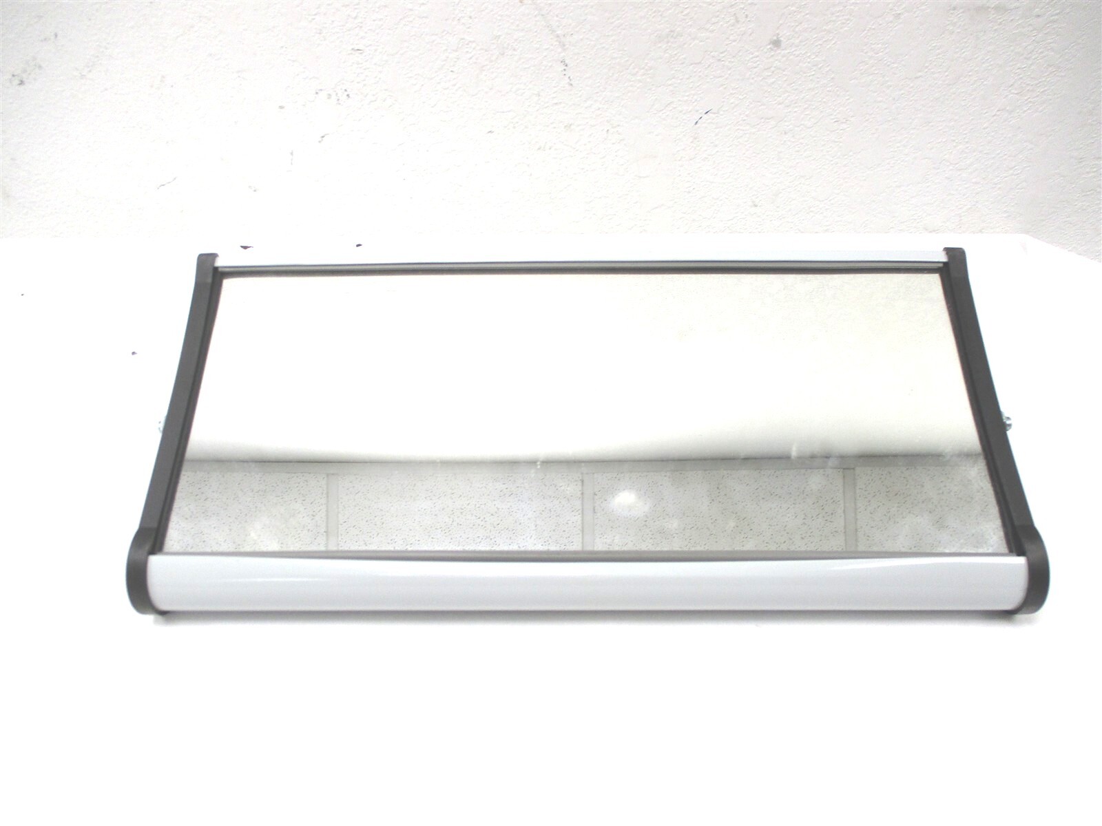 FLTMIR4075 NEW FLEETRITE S-SERIES 7" X 16" WEST COAST STYLE PAINTED GRAY MIRROR