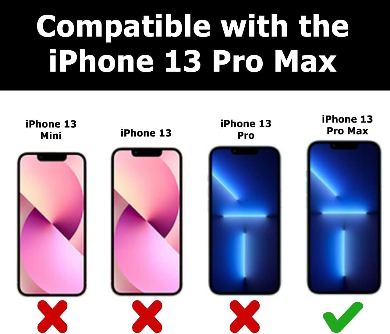 PRTX Screen Protector iPhone 13 Pro Max,Shatterproof Edge-to-edge Coverage