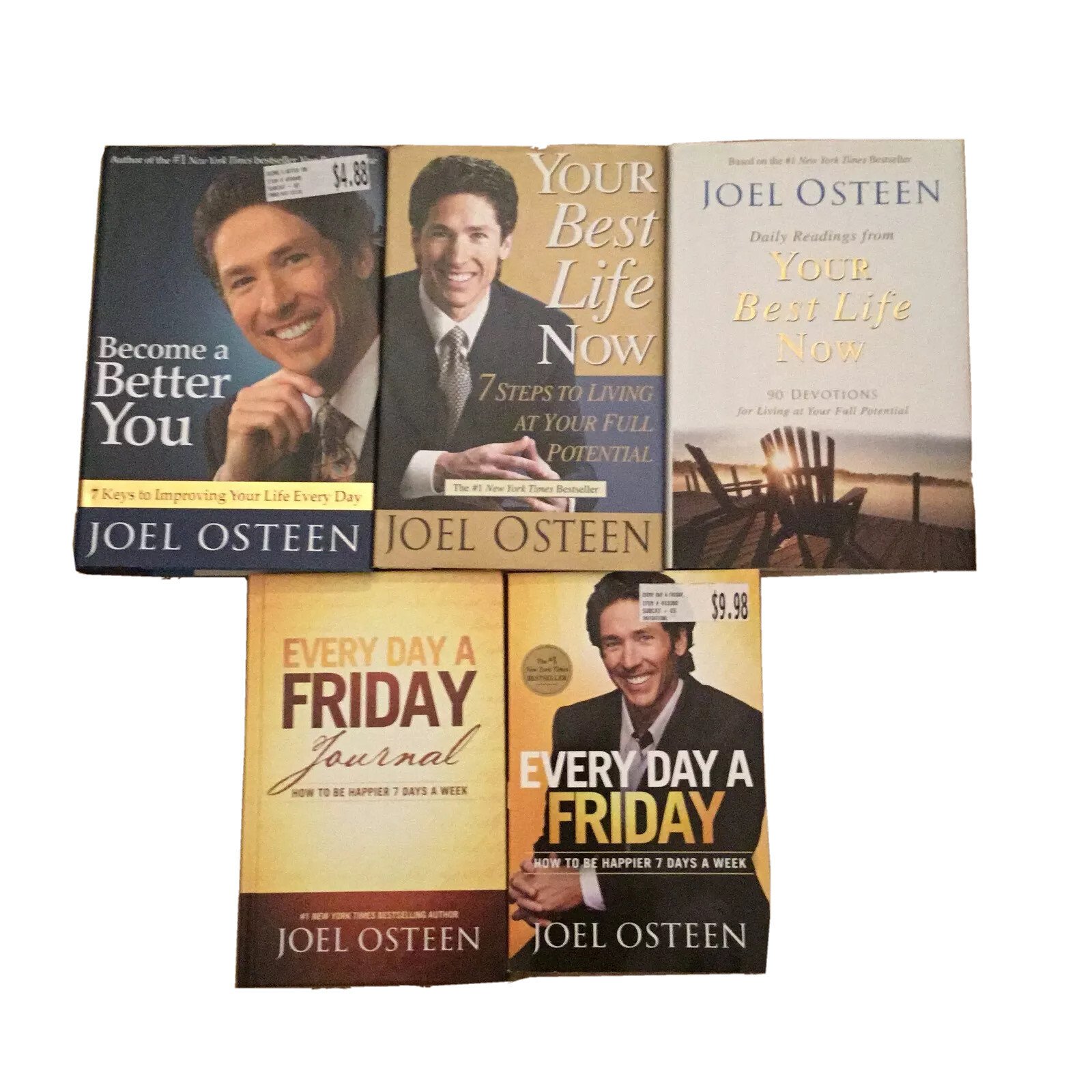 Joel Osteen Your Best life now Become a Better You Every day a Friday Journal