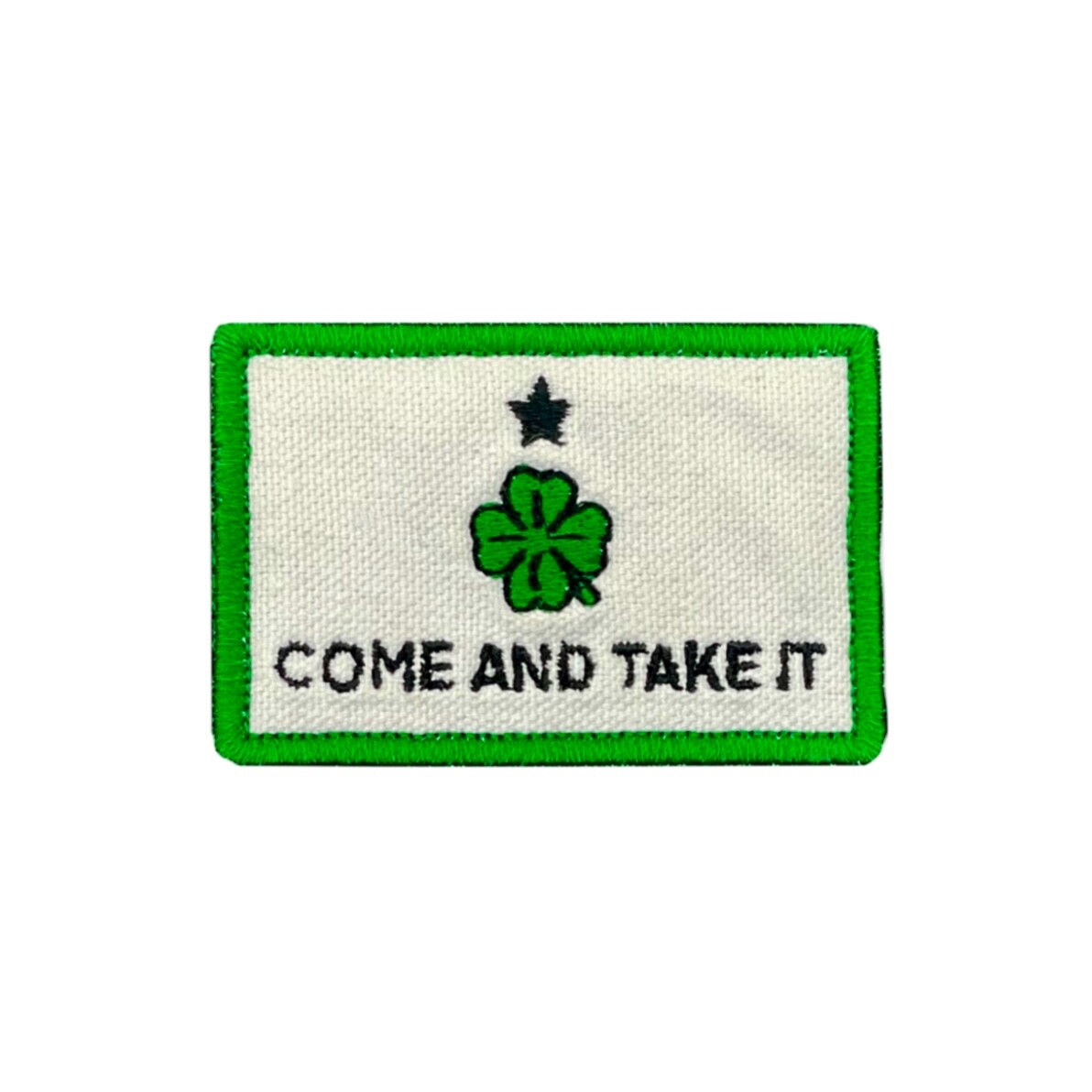St. Patrick's Day Tactical Patch, Irish Come And take It Morale patch.