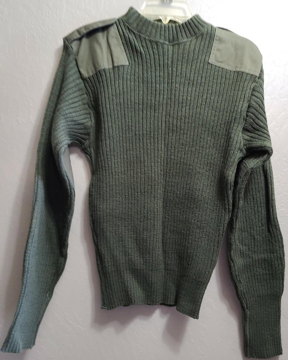 USMC US Marine Military Uniform Alpha Green Service Wool Sweater 38 DLA