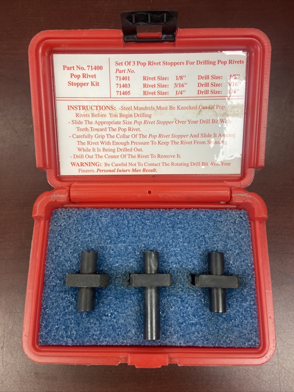 Steck 71400 Pop Rivet Remover Tool