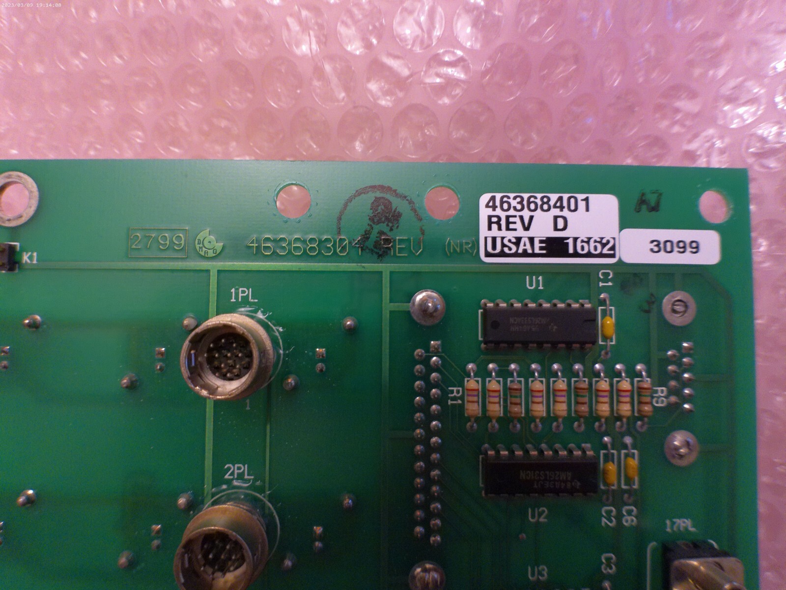UNIVERSAL INSTRUMENTS 4368401 LANTERN VME INTERFACE