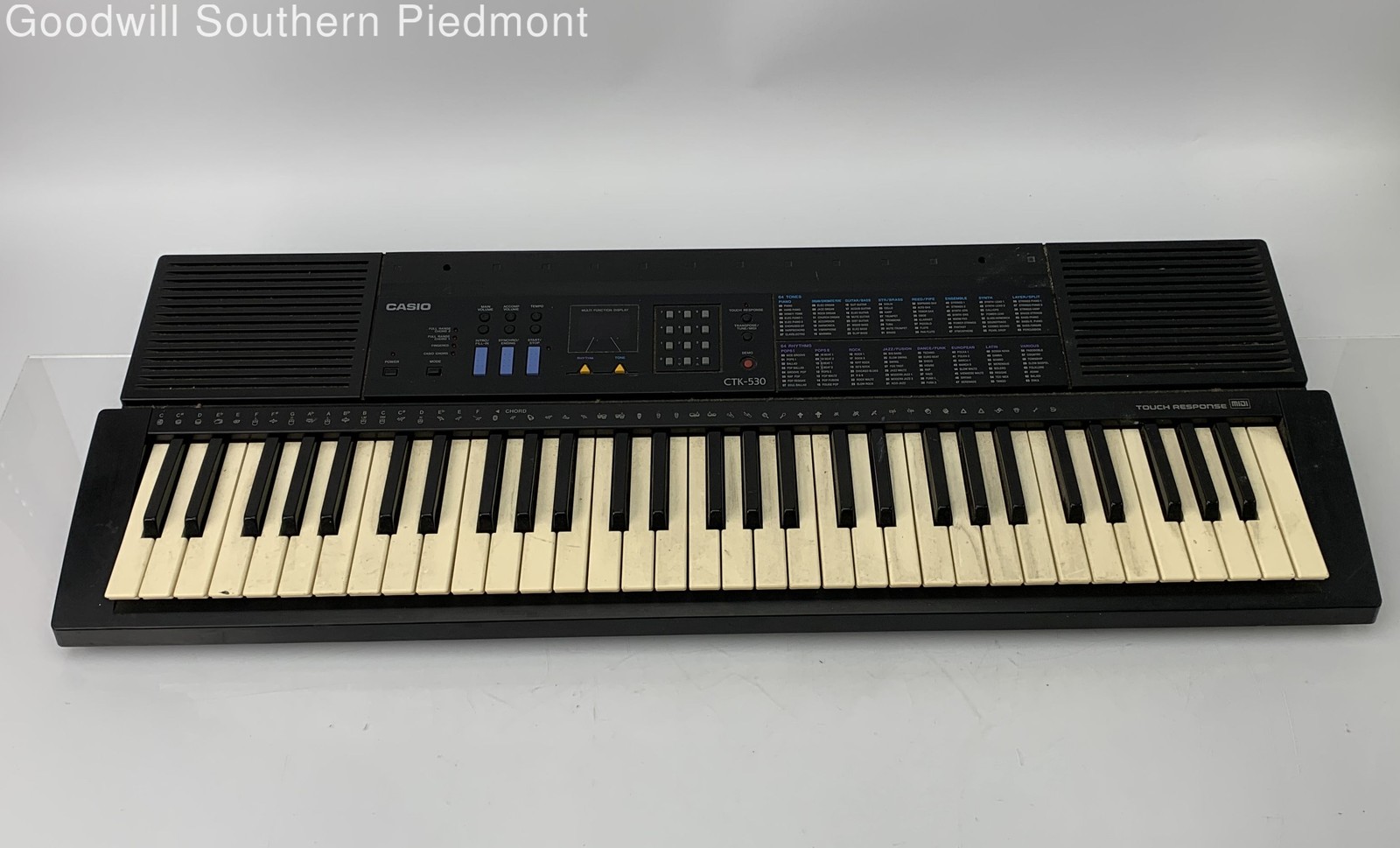 Casio CTK-530 61-Key Electronic Keyboard - Tested