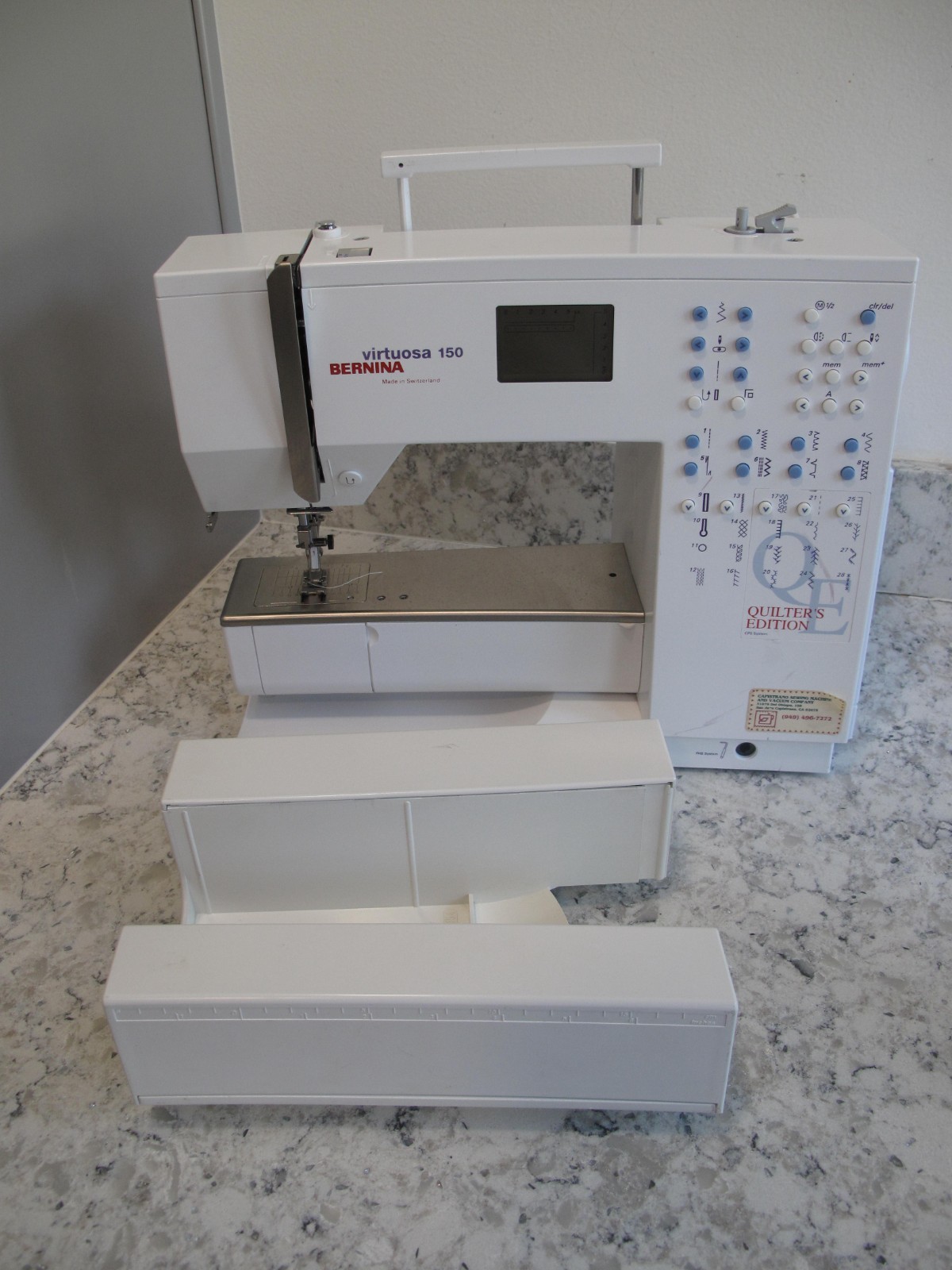 Bernina Virtuosa 150 sewing machine