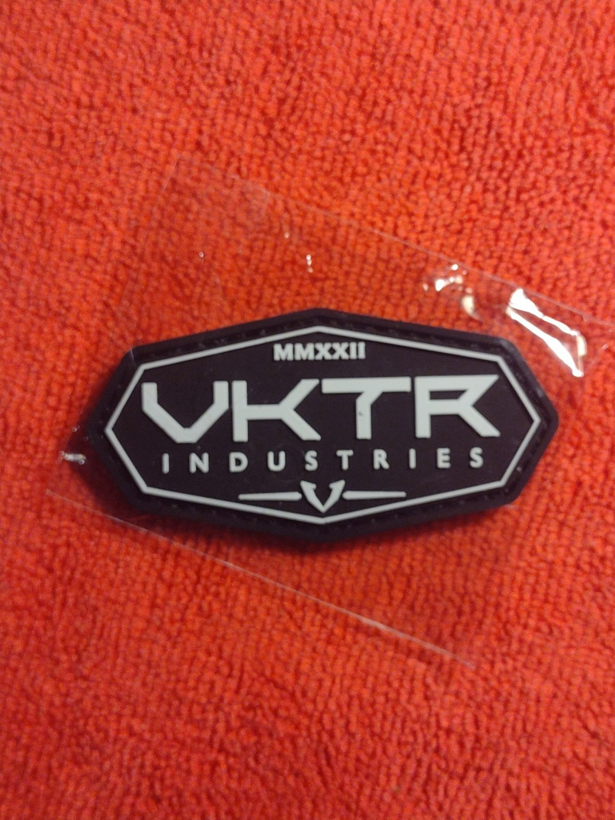 VKTR INDUSTRIES Tactical Morale Patch SHOT-SHOW 2025 PVC H&L NIP Gas Piston AR