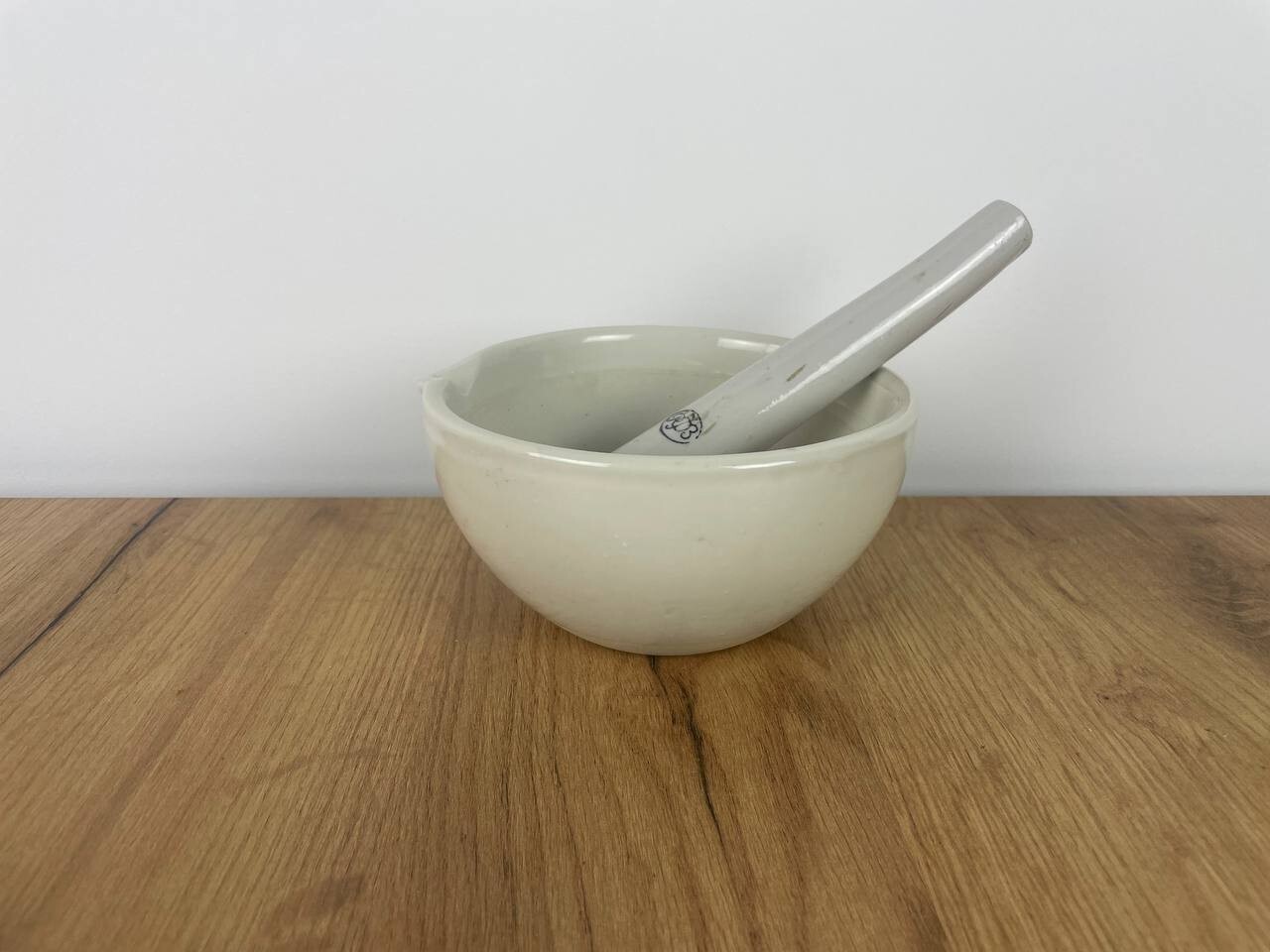 Antique vintage ussr medicine rare Mortar and pestle RFZ Rechitsa 1950-1960