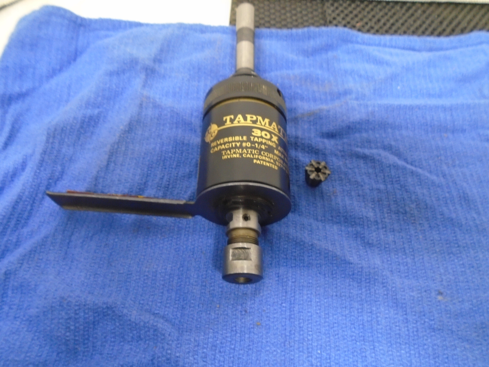Tapmatic 30X Reversible Tapping Attachment,1/2" Shank,2 collets