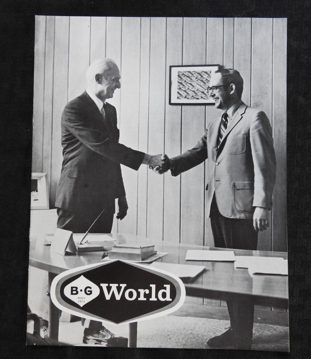 1971 Barber-Greene World Dekalb Aurora IL Company Employee Magazine News Letter