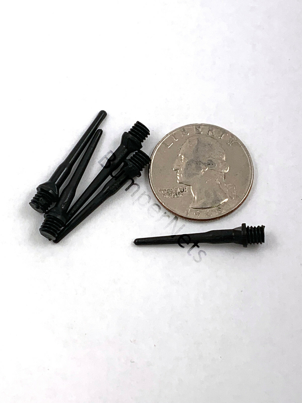 1000 Darts Black Soft Tips 2ba Size,Tufflex Standard, Plastic Extremely Durable