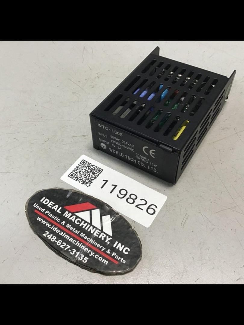 WORLD TECH Power Supply WTC-1505 Used #119826
