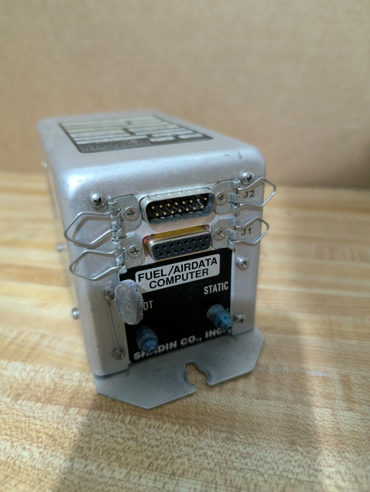 Shadin ADC200 Fuel Flow / Air Data Computer - 962820-1 Removed Working Guarantee
