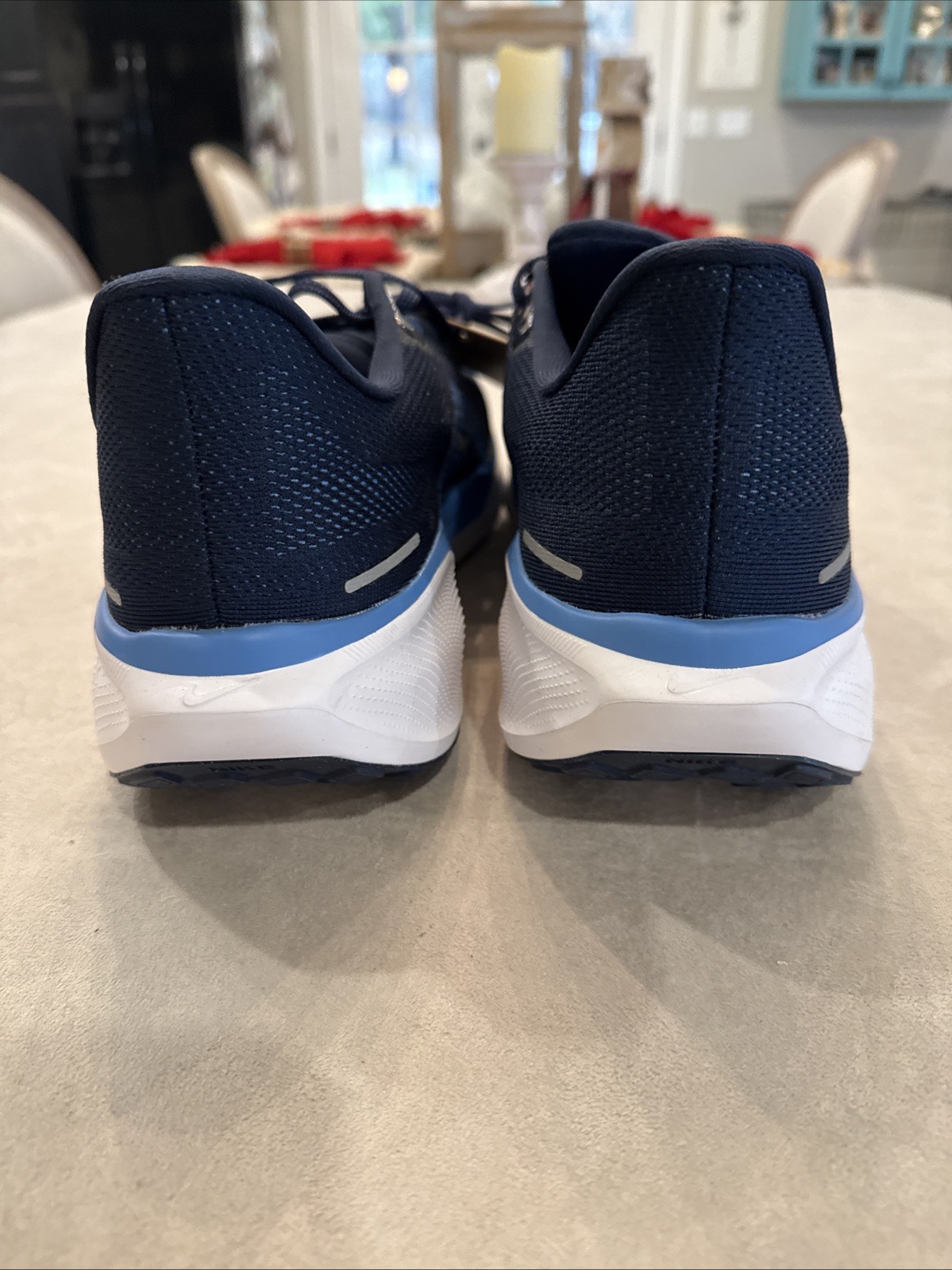 Nike Zoom Pegasus 41 TENNESSEE TITANS NFL Running Shoes Size 14 NAVY BLUE/WHITE