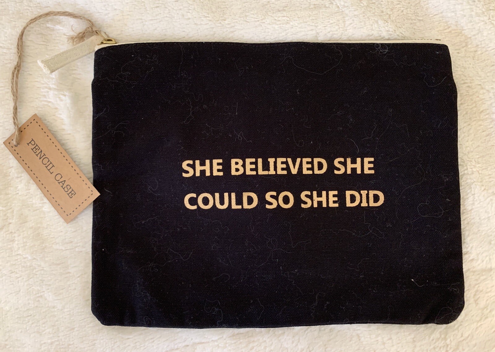 She Believed She Could She Did Pencil Case Retail $19.90