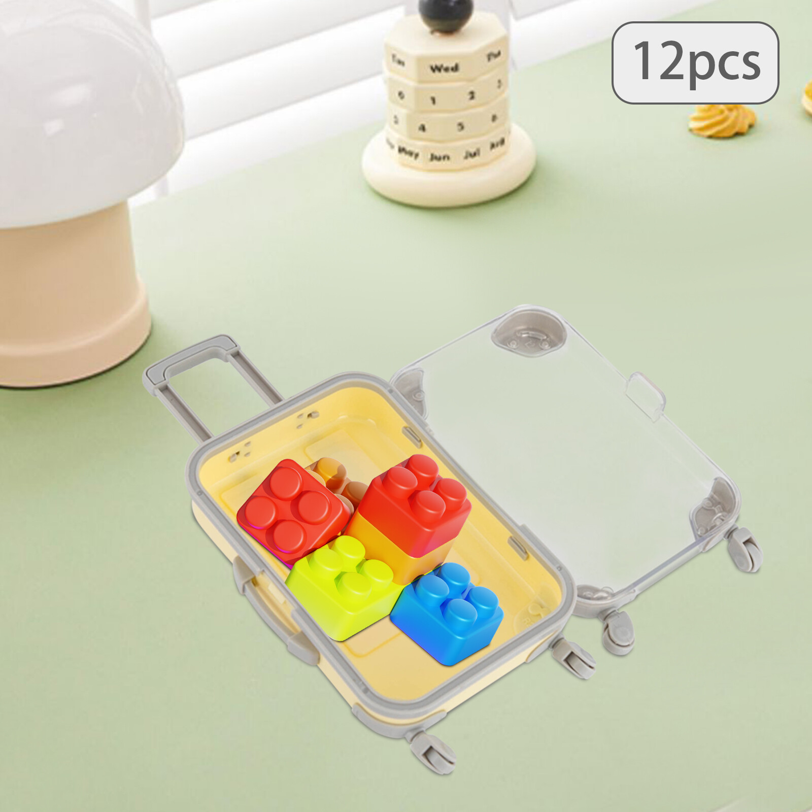 12* Simulation Trolley Case Mini Suitcase Mini Luggage 29*17*19cm
