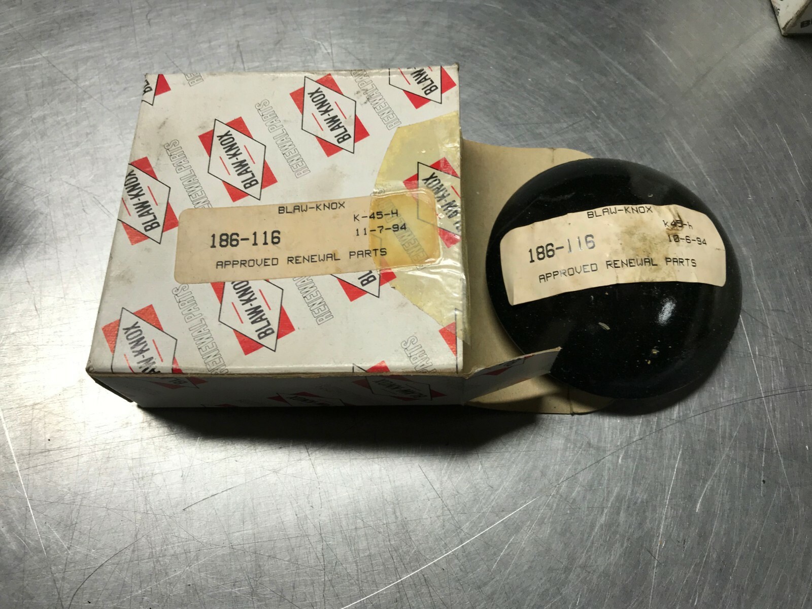 186116  GENUINE  Blaw Knox  CAP  186-116
