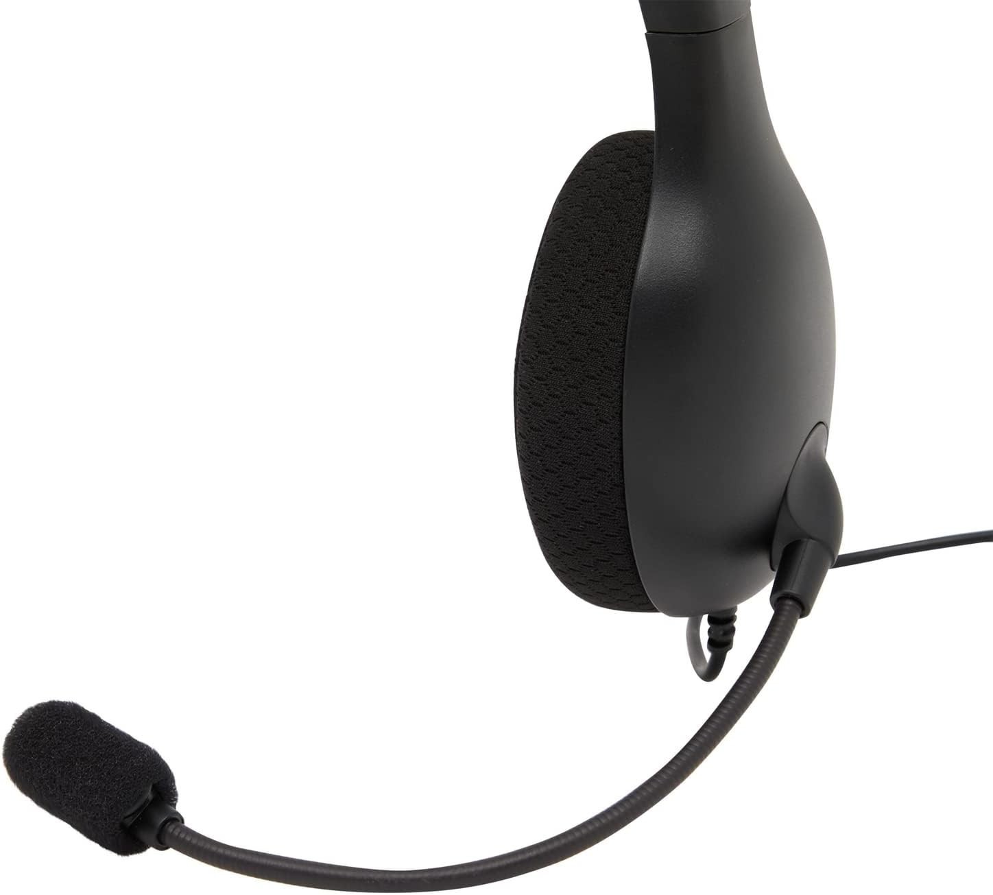24 Pack Mini Foam Windscreen for Headset Microphone Black