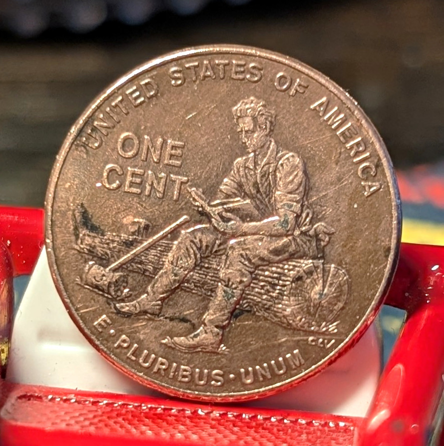 2009-D Lincoln Bicentennial Small Cent Formative Years Reverse BN