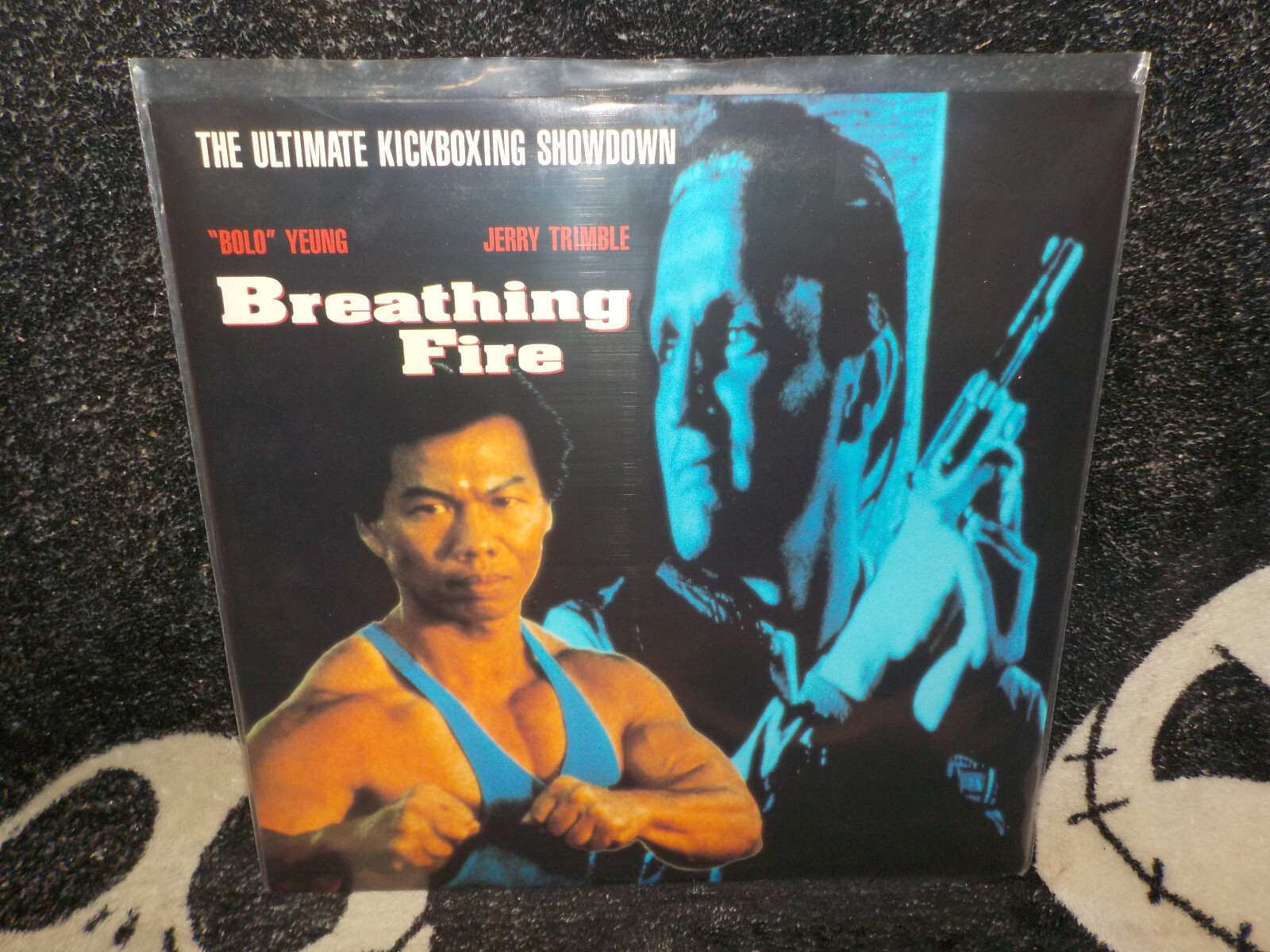Breathing Fire Laserdisc LD Bolo Yeung Jerry Trimble Free Shipping