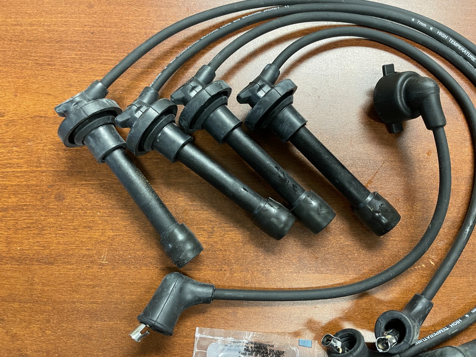 Silicone Spark Plug Wire Set for 1990-1997 Honda Accord 2.2L SOHC 4 Cyl.