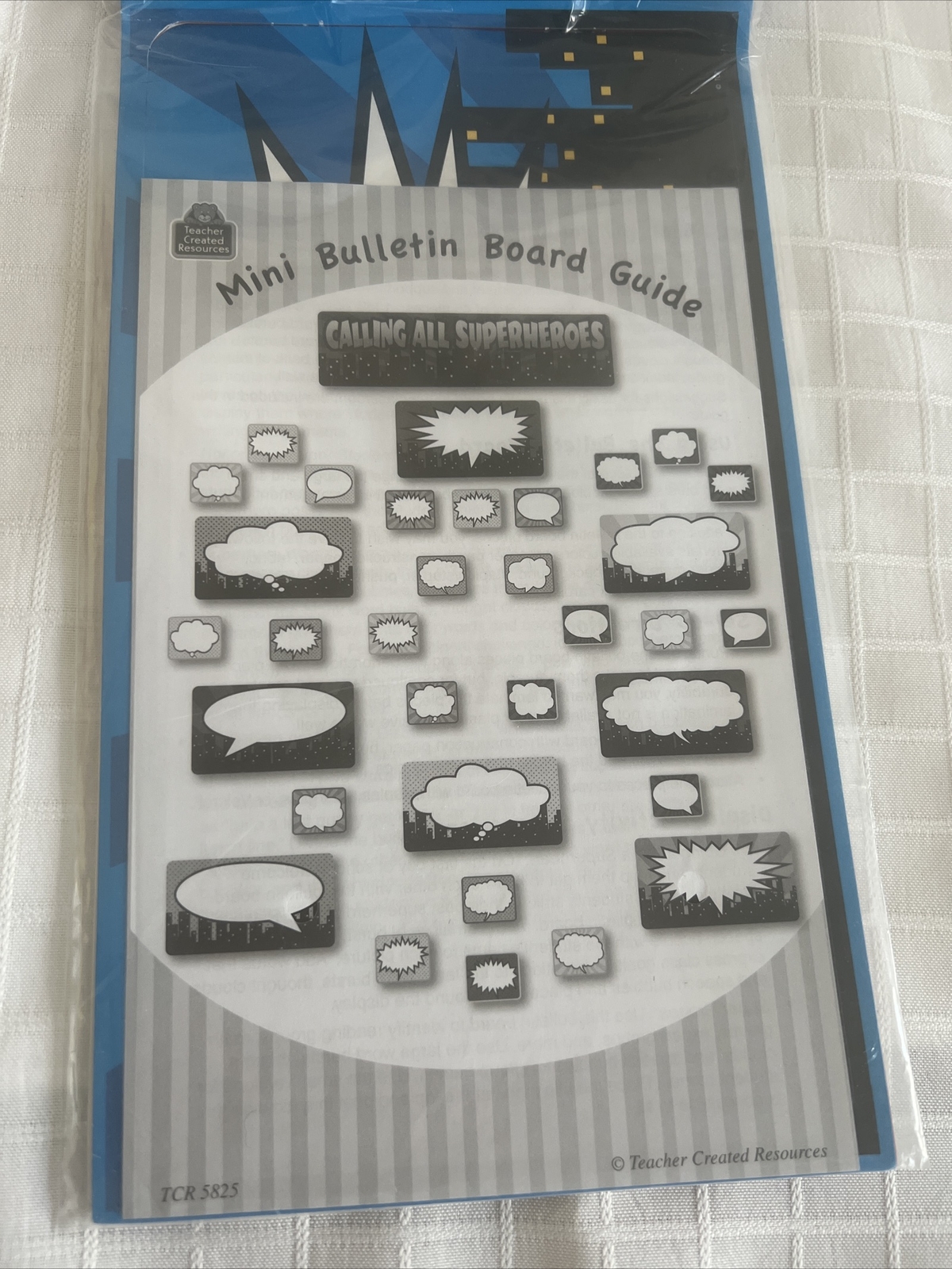 Teacher Created Resources Calling All Superheroes Mini Bulletin Board Set