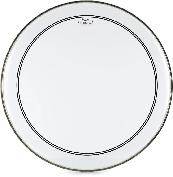 Remo Powerstroke 3 Bass Drumhead with 2.5" Impact Pad - 26" - Clear