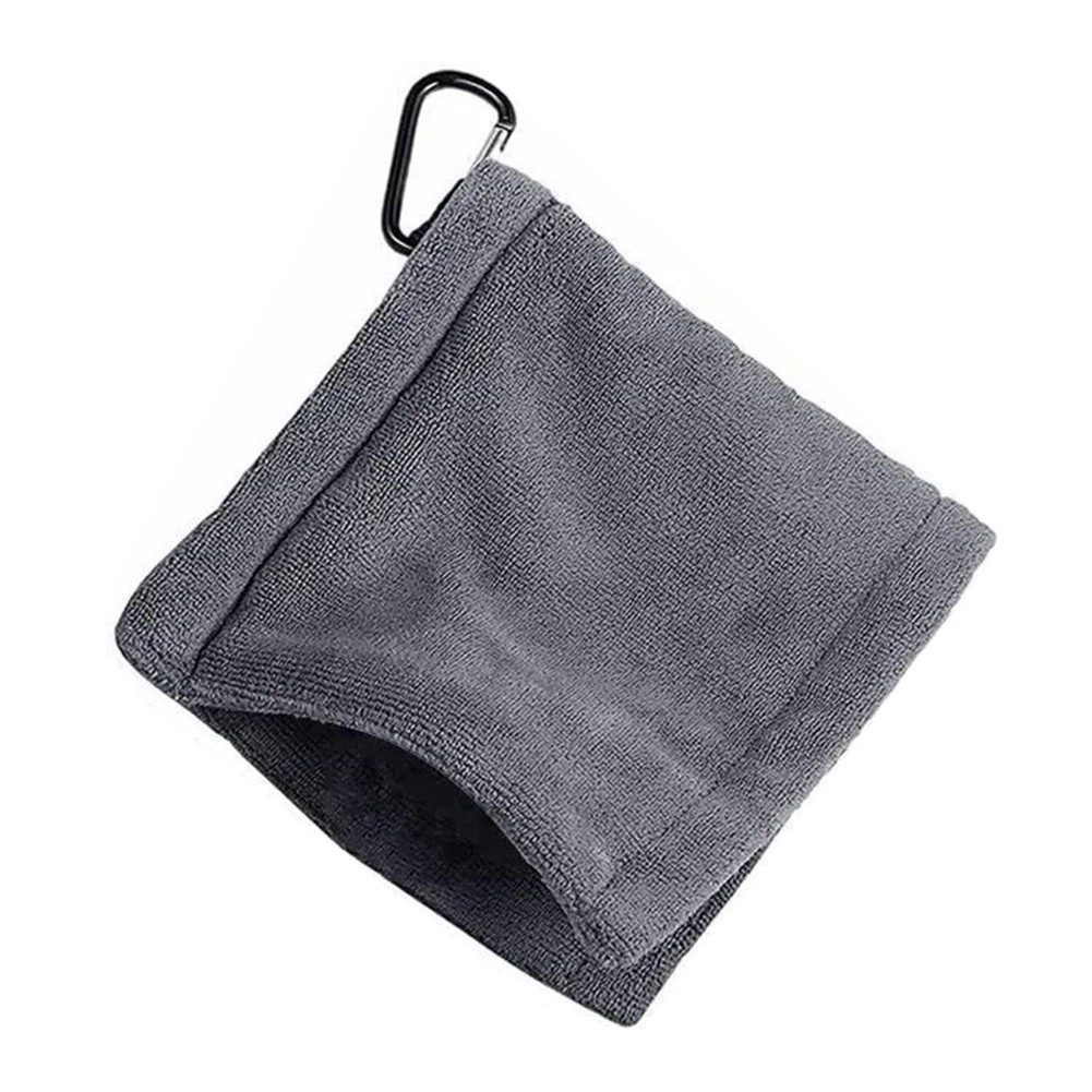 Towel with Clips 5.5 X 5.5 Inch  Towel Premium Microfiber   Cleaner3085