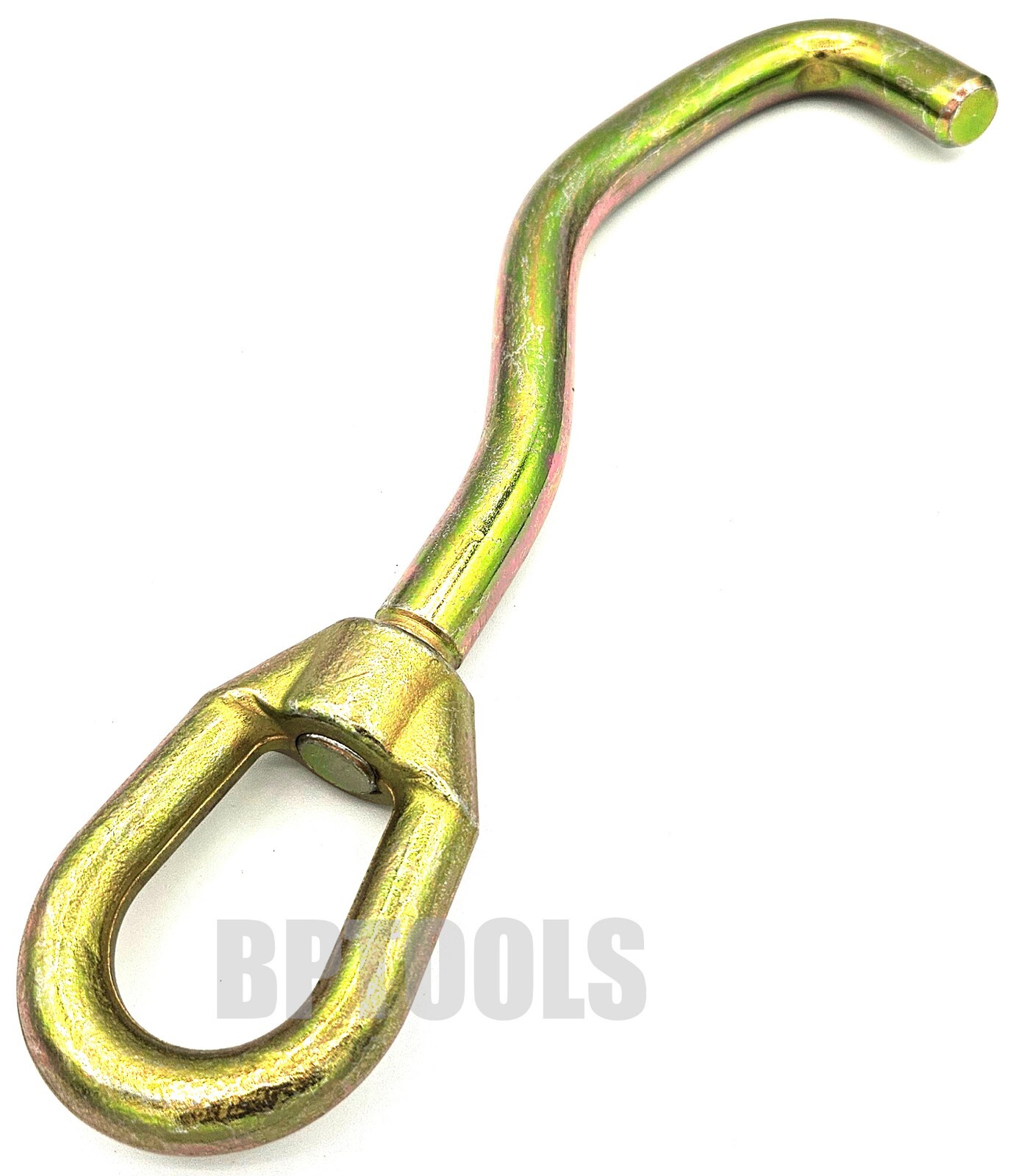 (2) J-Style Round Nose Sheet Metal Hook Auto Body Repair Pulling Clamp Frame