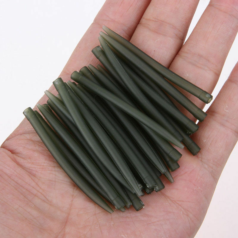20 Green Anti-tangle sleeves 54mm long Carp Barbel Torchwood Fishing Tackle