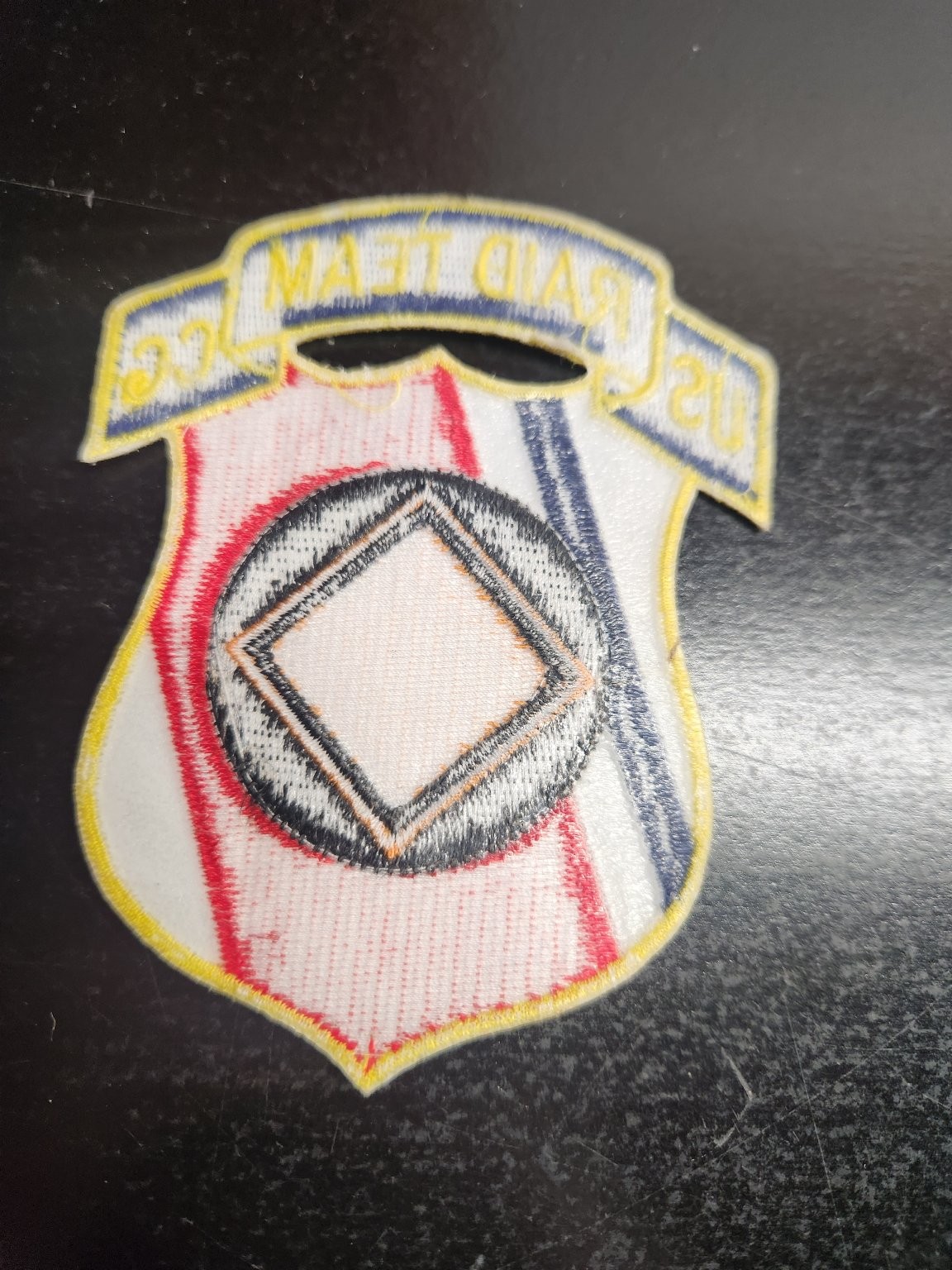 U.S. Coast Guard RAID Team Patch Shield Embroidered Tactical Unit
