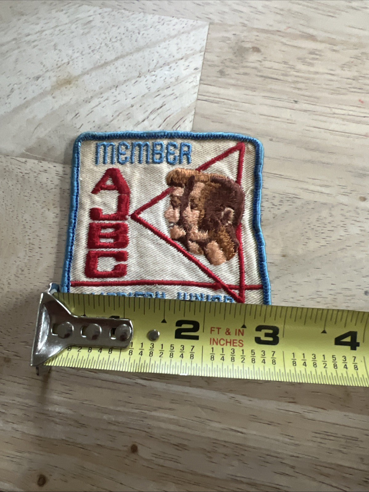 Vintage American Junior Bowling Congress - Member Patch