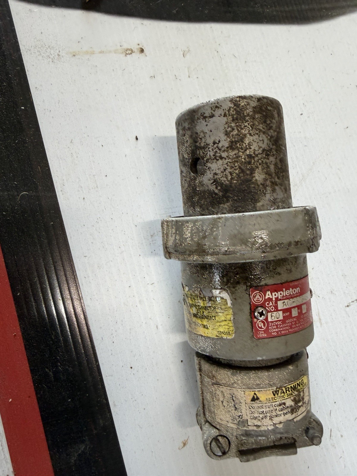Appleton Powertite Plug Connector – Heavy Duty Industrial Hazardous LocationUsed