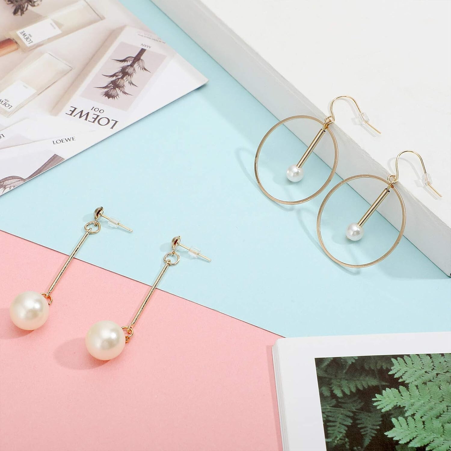 Versatile 500 Piece Earring Backs - Soft, Minimalist Stoppers for All Earrings