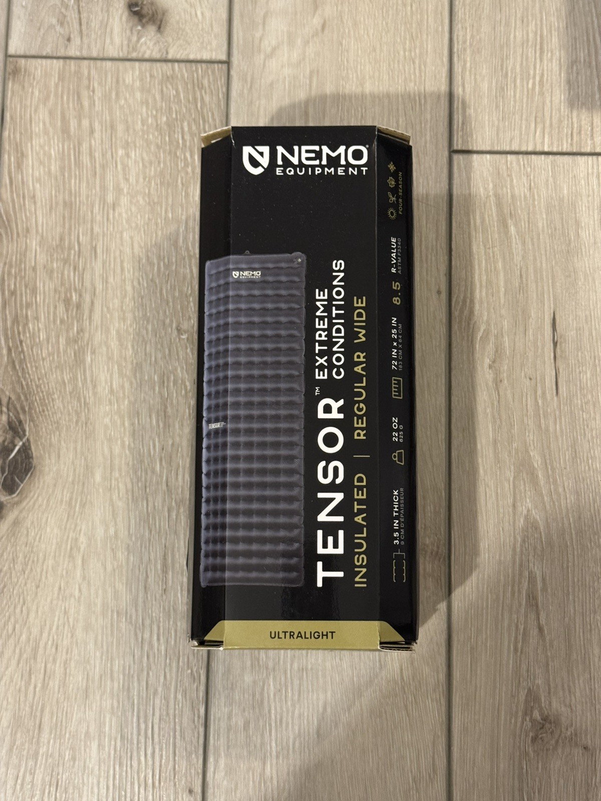 NEW - Nemo Tensor Extreme Ultralight Sleeping Pad - Regular Wide FAST SHIPPING