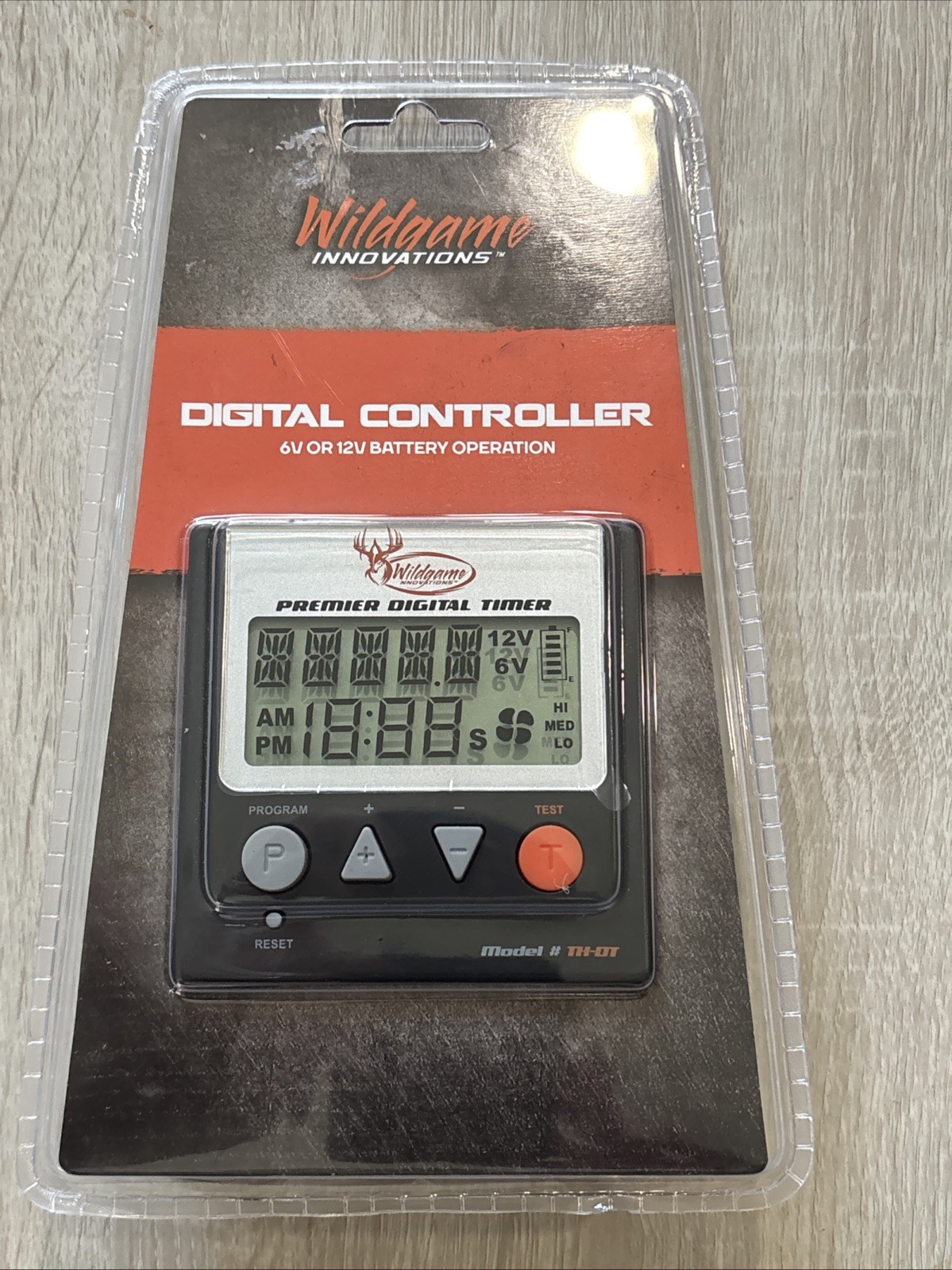Wildgame Innovations Digital Controller Timer 6V or 12V Battery Operation TH-DT