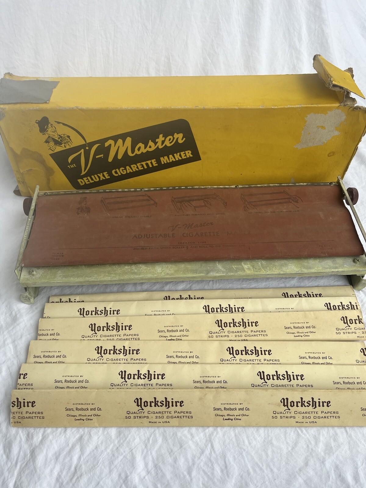 The V-Master Deluxe Cigarette Maker
