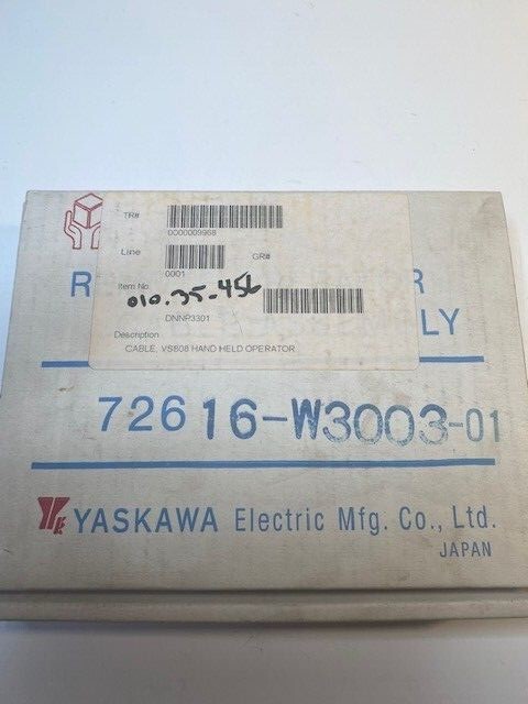 Yaskawa DNNP3301 VFD Cable Hand Held Operator VS808 *New*