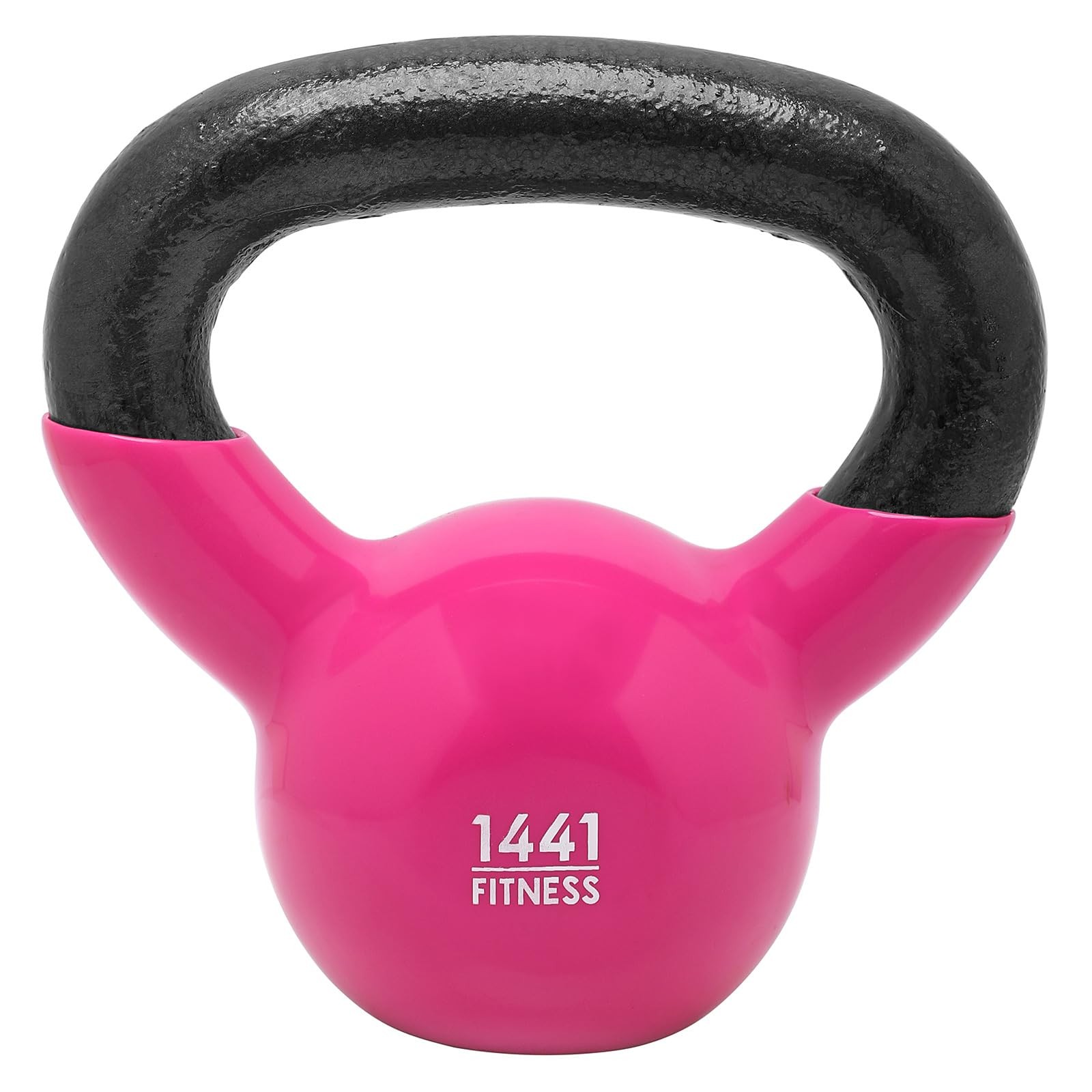 Vinyl Coated Cast Iron Kettlebell 4-14KG Home Gym Strength Training