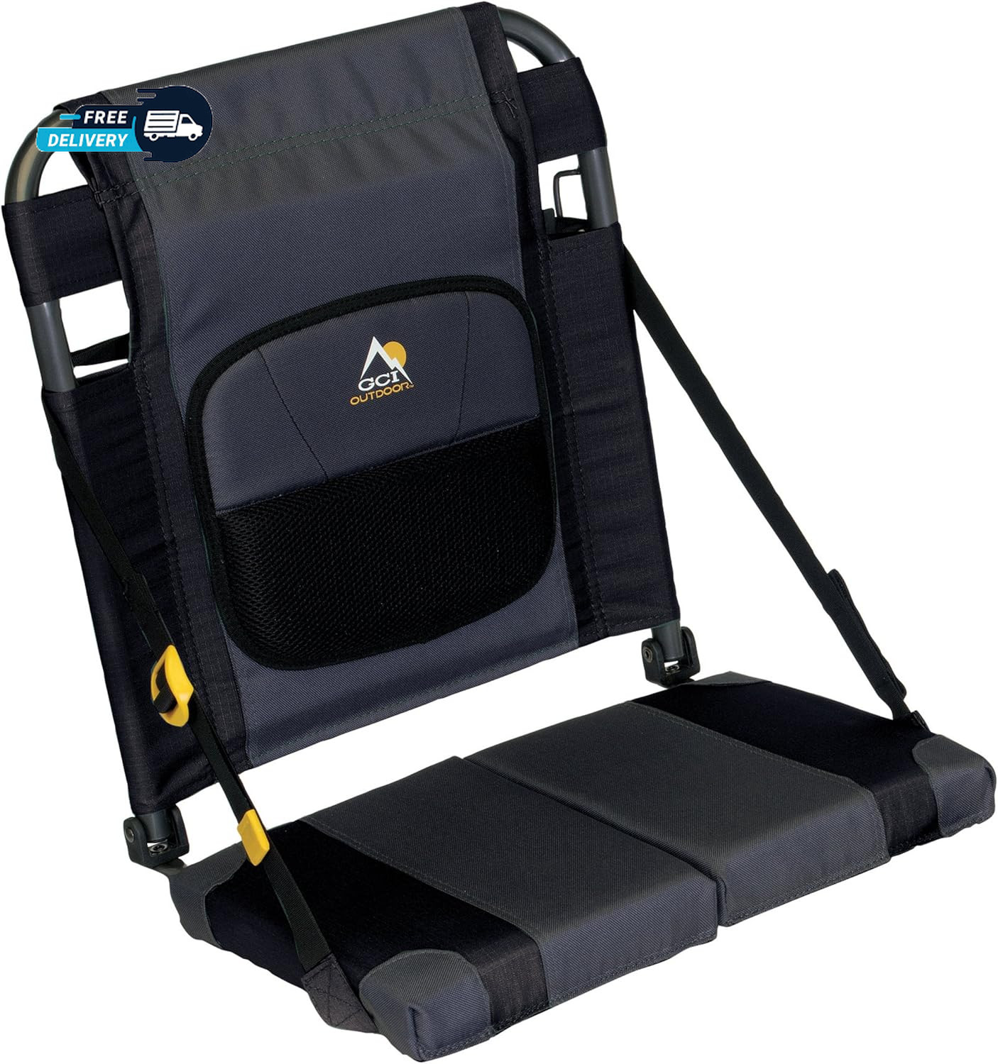 GCI Outdoor SitBacker Adjustable Canoe Seat with Back Support